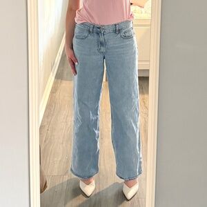 Abercrombie & Fitch Low Rise Ultra Loose Jeans